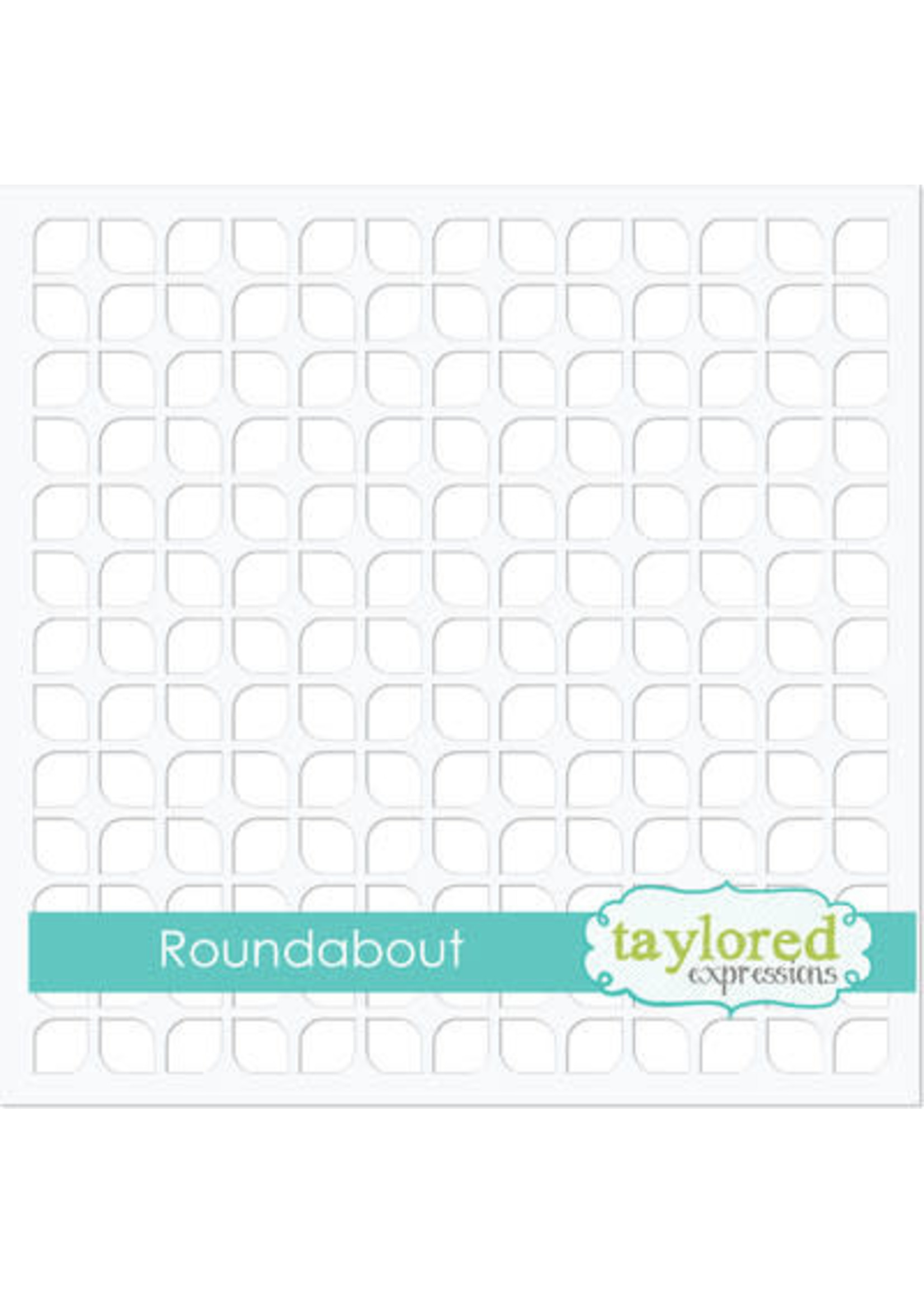 TAYLORED EXPRESSIONS ROUNDABOUT STENCIL