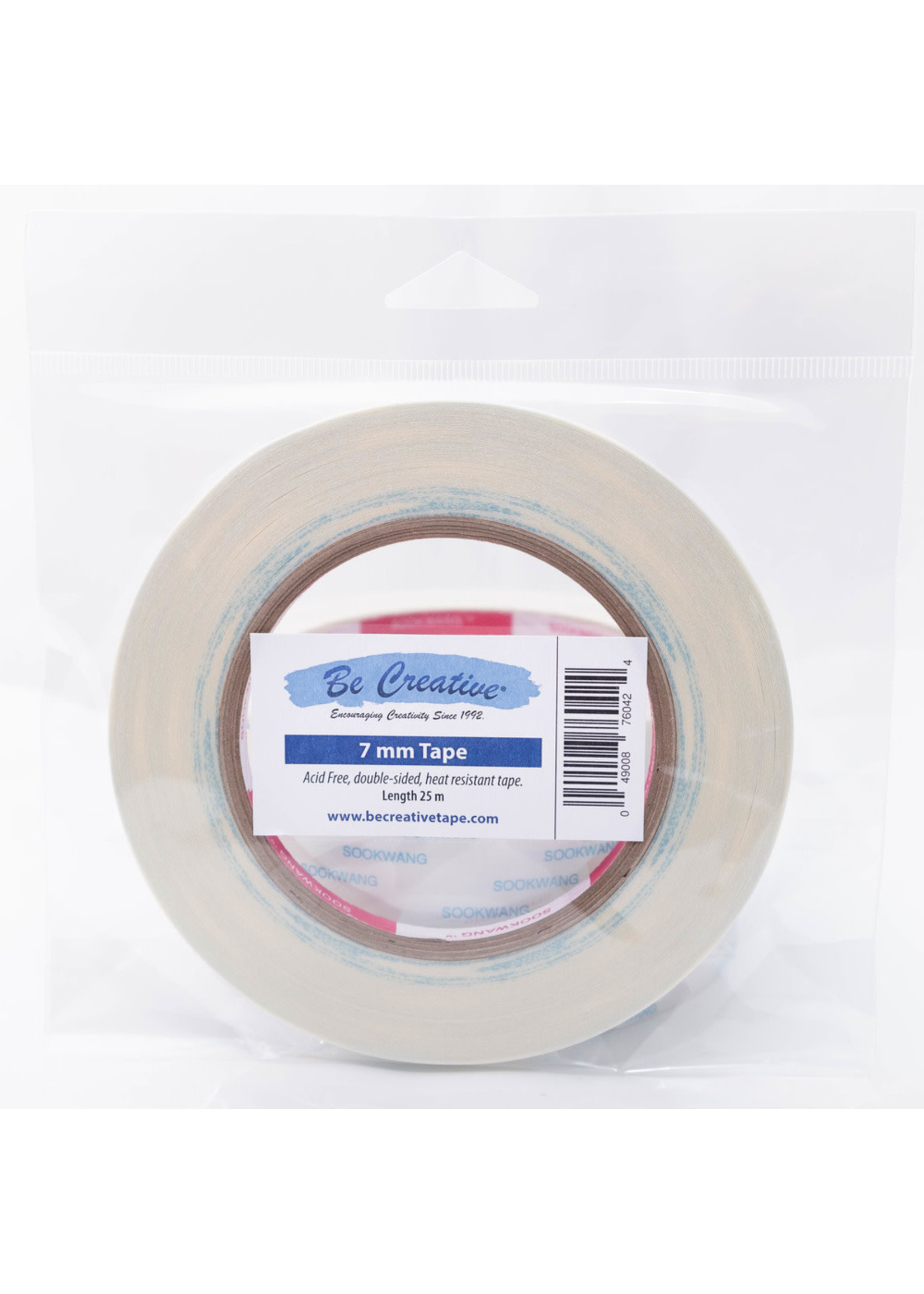 Be Creative Be Creative Tape 7mm (0.28") 27Yd