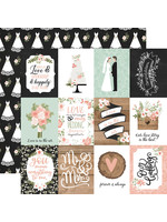 ECHO PARK PAPER COMPANY Our Wedding 3X4 JOURNALING CARDS