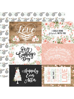 ECHO PARK PAPER COMPANY Our Wedding 6X4 JOURNALING CARDS