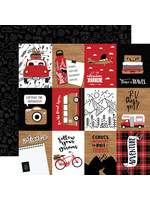 ECHO PARK PAPER COMPANY Let's Go Anywhere 3X4 JOURNALING CARDS