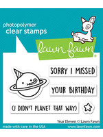 LAWN FAWN Year Eleven stamp (planet)