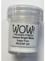 WOW! USA Opaque Bright White Super Fine Embossing Powder