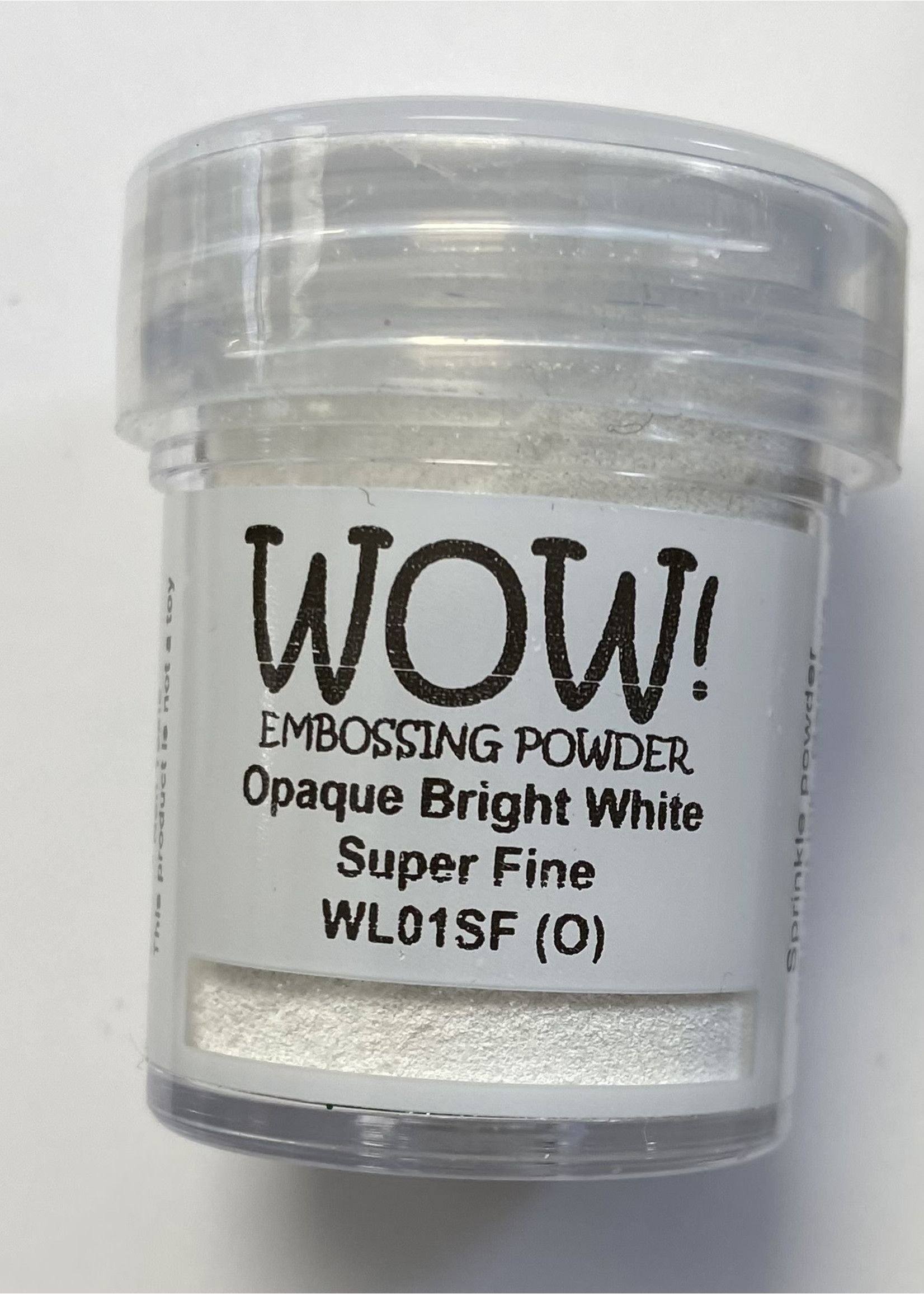 WOW! USA Opaque Bright White Super Fine Embossing Powder
