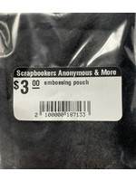 Scrapbookers Anonymous & More embossing pouch