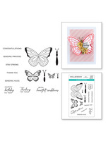 SPELLBINDERS PAPERCRAFTS, INC Bibis Butterflies stamps
