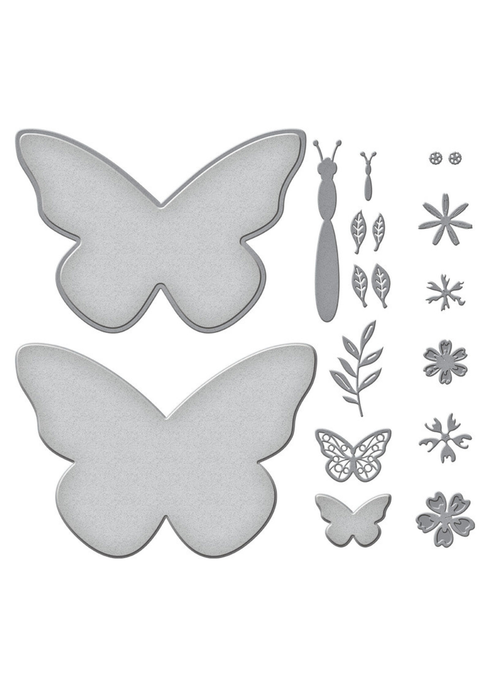 SPELLBINDERS PAPERCRAFTS, INC Butterfly Card Creator Dies