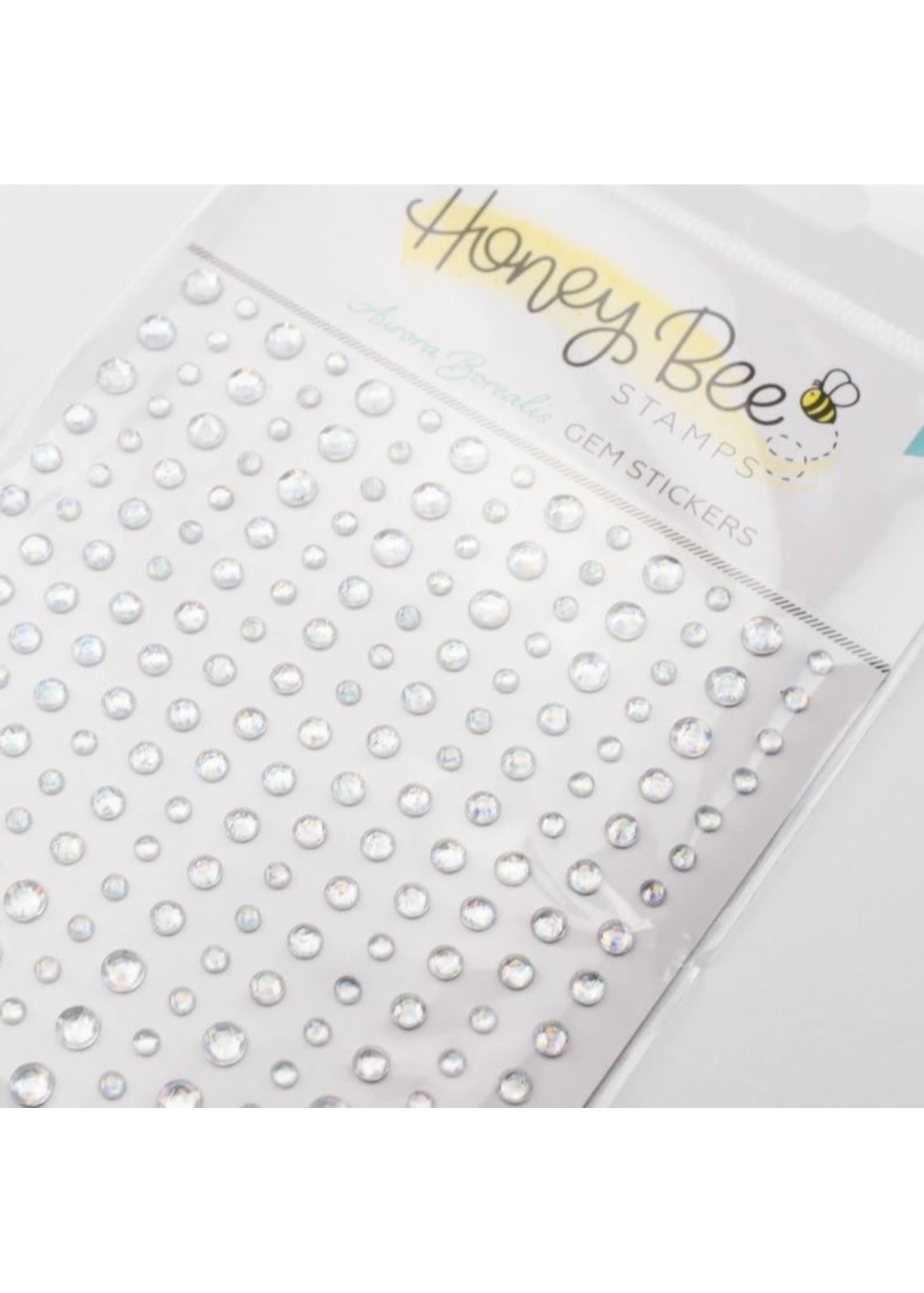 Honey Bee Stamps Gem Stickers, Aurora Borealis