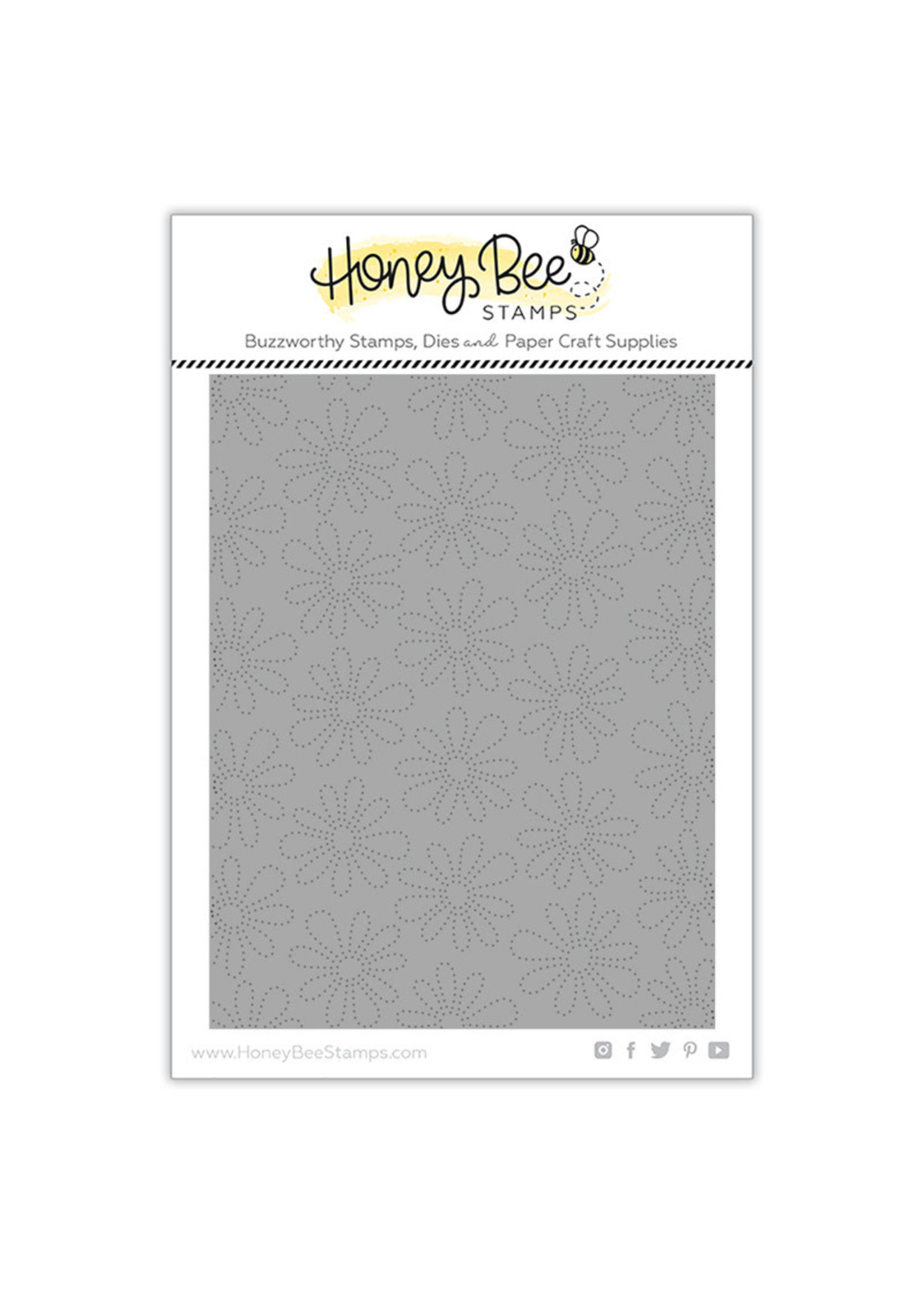 Honey Bee Stamps Lazy Daisy Pierced A2 Cover Plate
