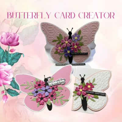 Butterfly Shaped  Cards