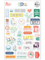 PINKFRESH STUDIO Puffy Stickers, Life Right Now