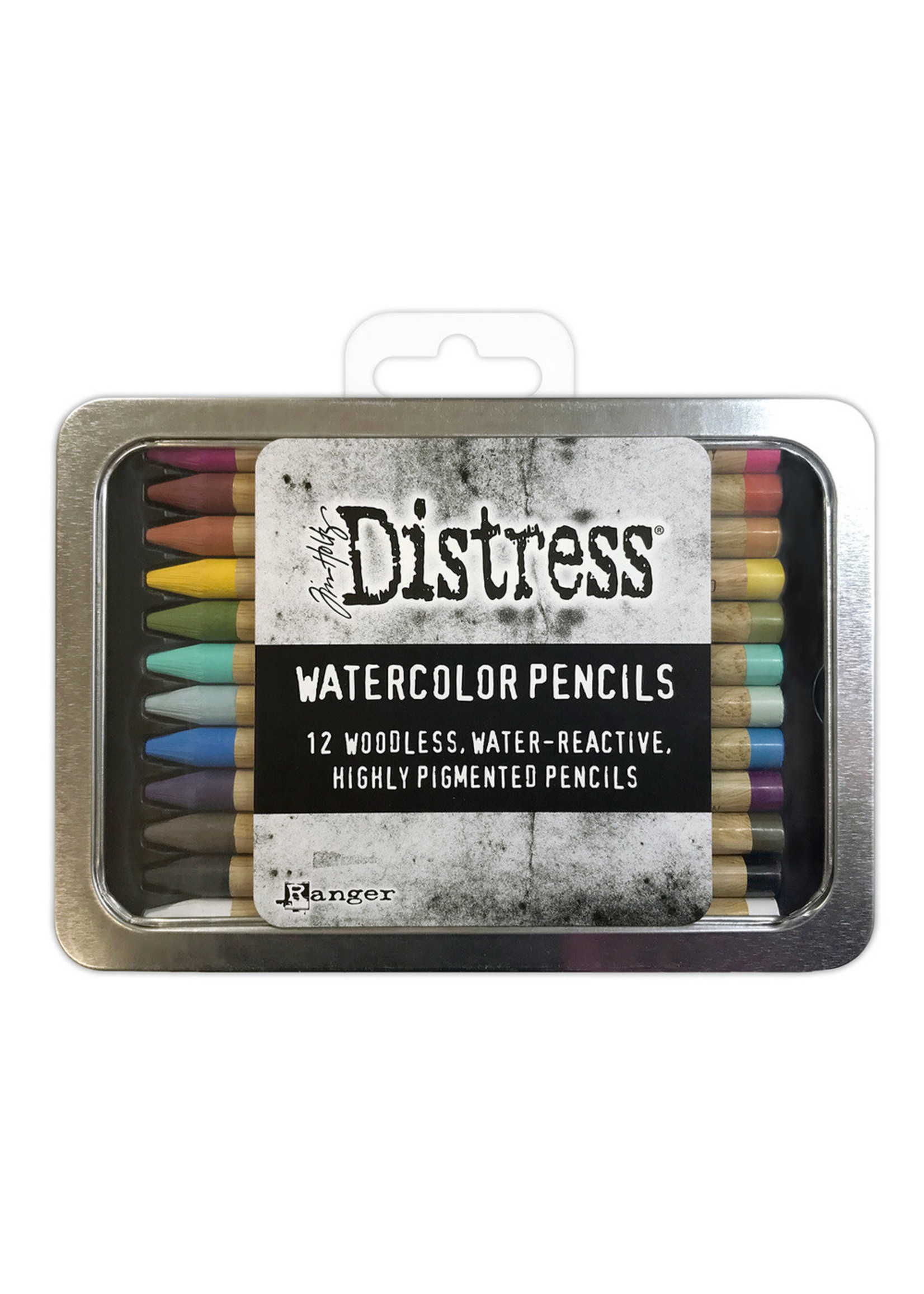 RANGER INDUSTRIES Distress Watercolor Pencils, Set #1