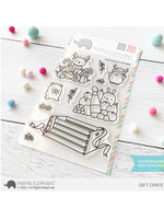Mama Elephant Gift Crate Stamp
