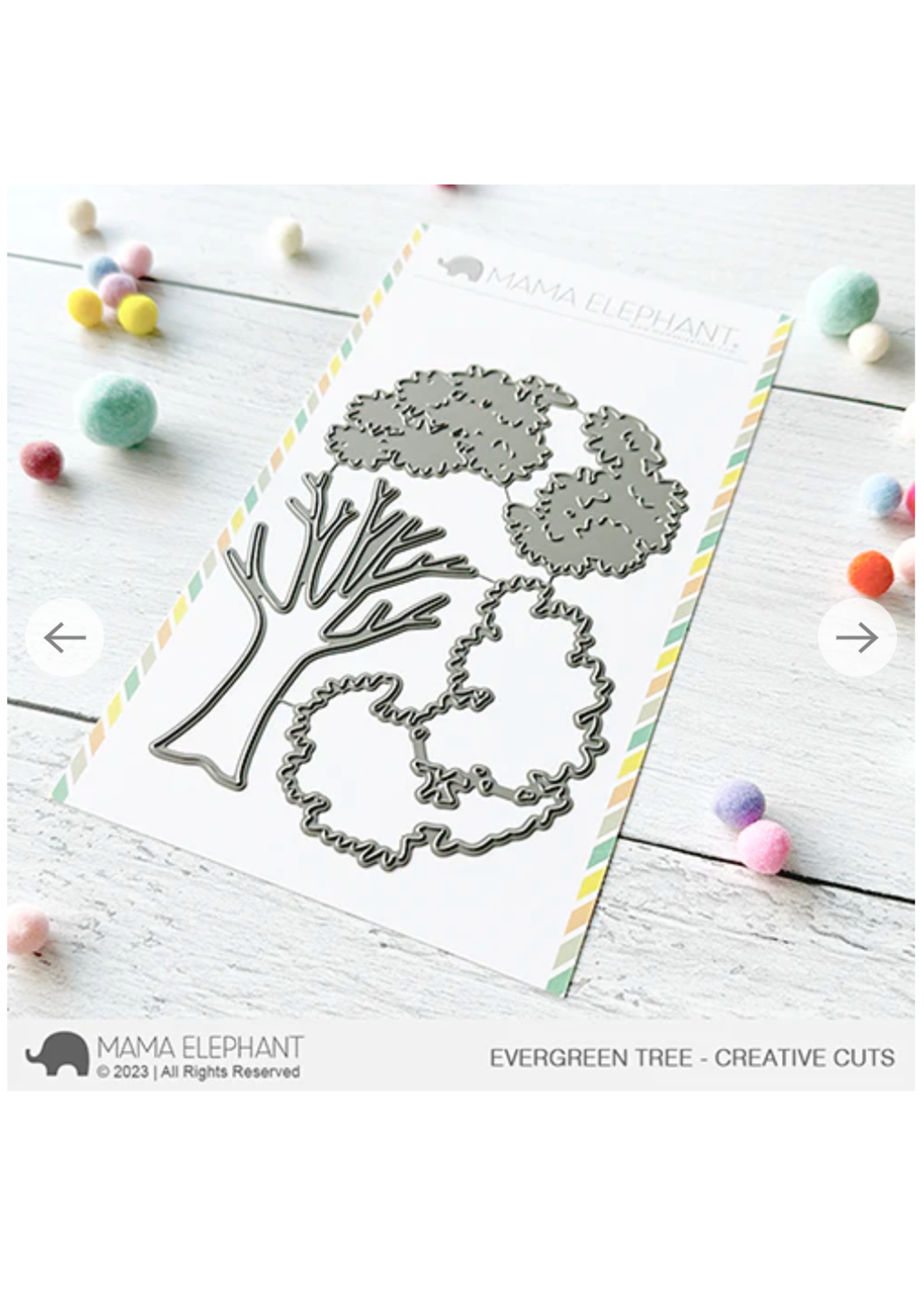 Mama Elephant Evergreen Tree