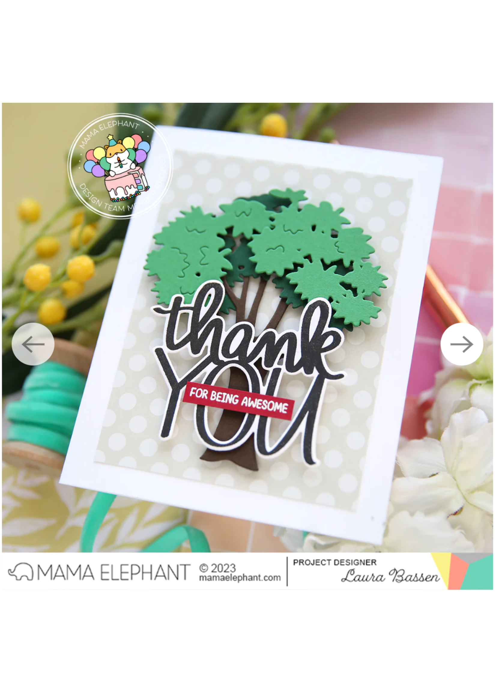 Mama Elephant Evergreen Tree