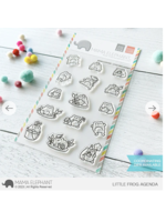 Mama Elephant Little Frog Agenda stamps