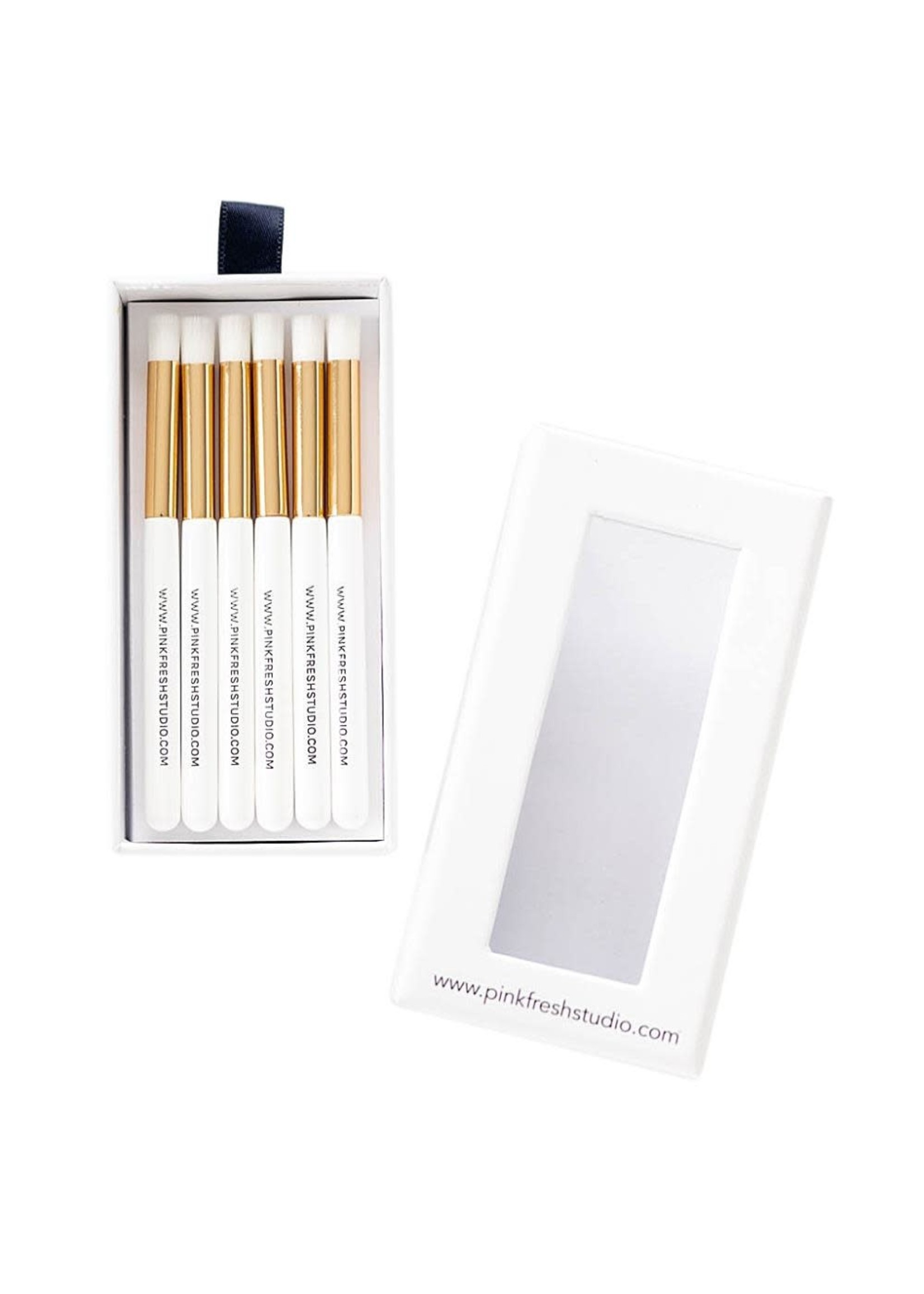 PINKFRESH STUDIO Detail Blending Brush Set 6/Pkg .25"