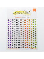 Honey Bee Stamps Gem Stickers, Spoooktacular