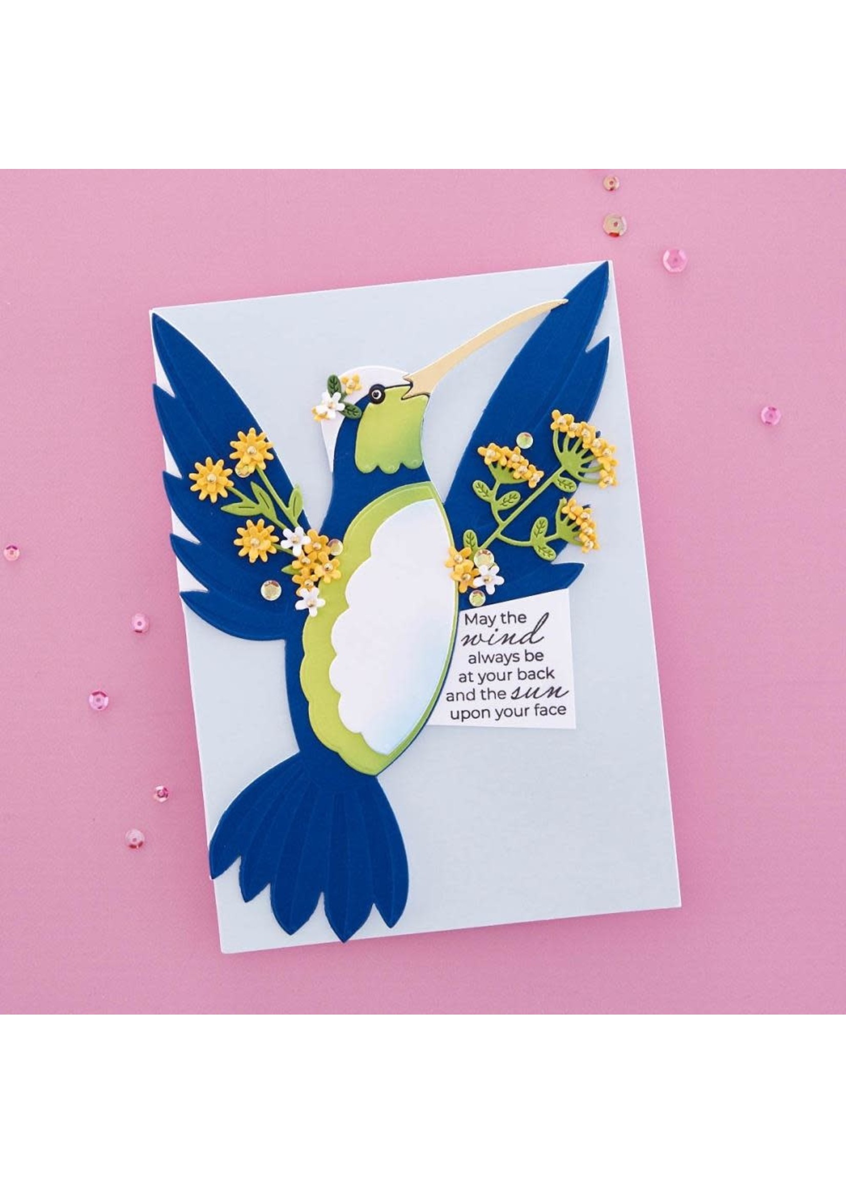 SPELLBINDERS PAPERCRAFTS, INC Hummingbird Card Creator Die