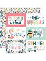 ECHO PARK PAPER COMPANY Pool Party 6x4 Journaling Cards