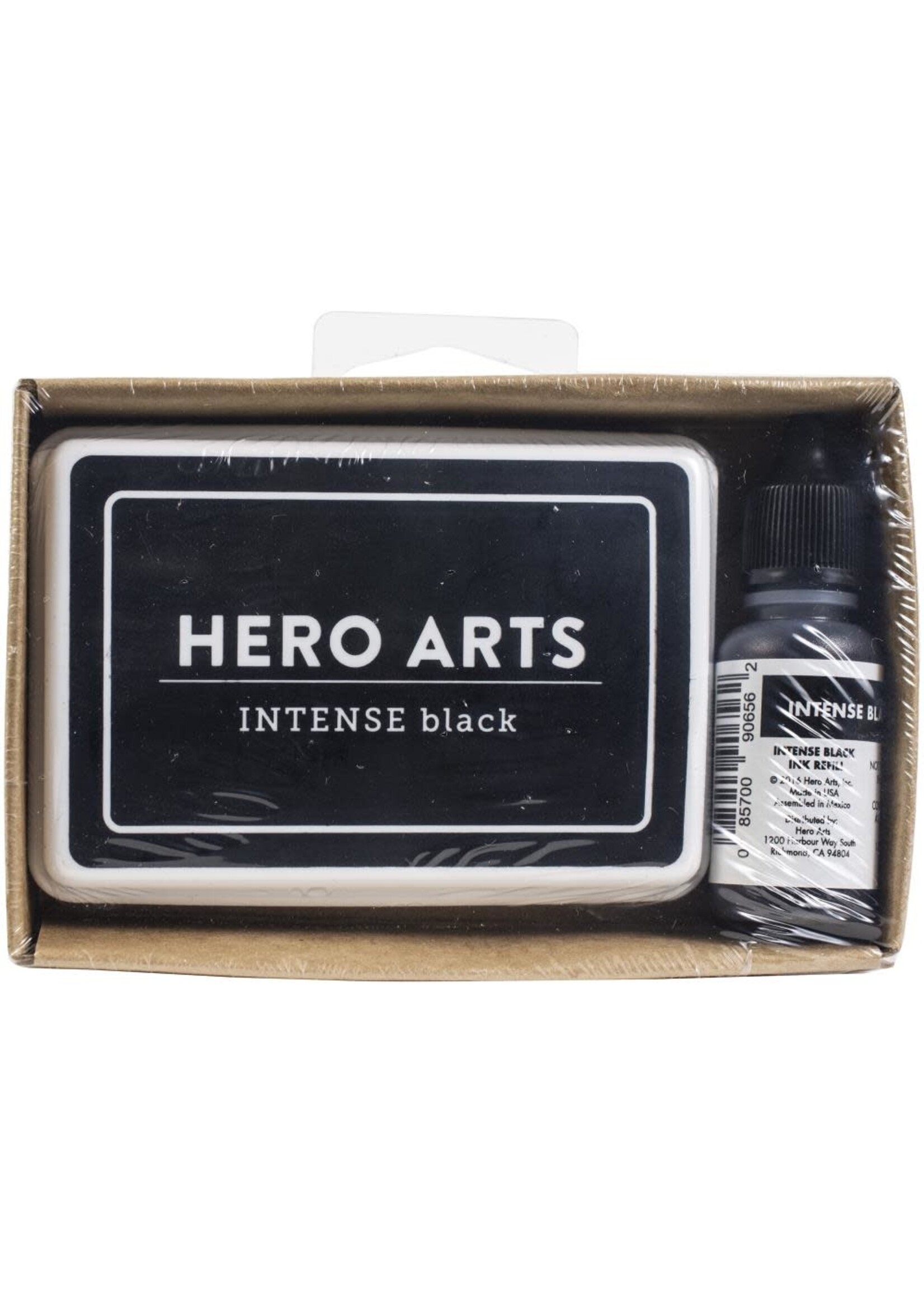 Hero Arts Intense Black Ink Pad & Reinker