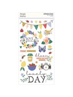 SIMPLE STORIES The Little Things 6x12 Chipboard Stickers