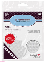 Scrapbook Adhesives 3D Foam Squares .25" x .25"
