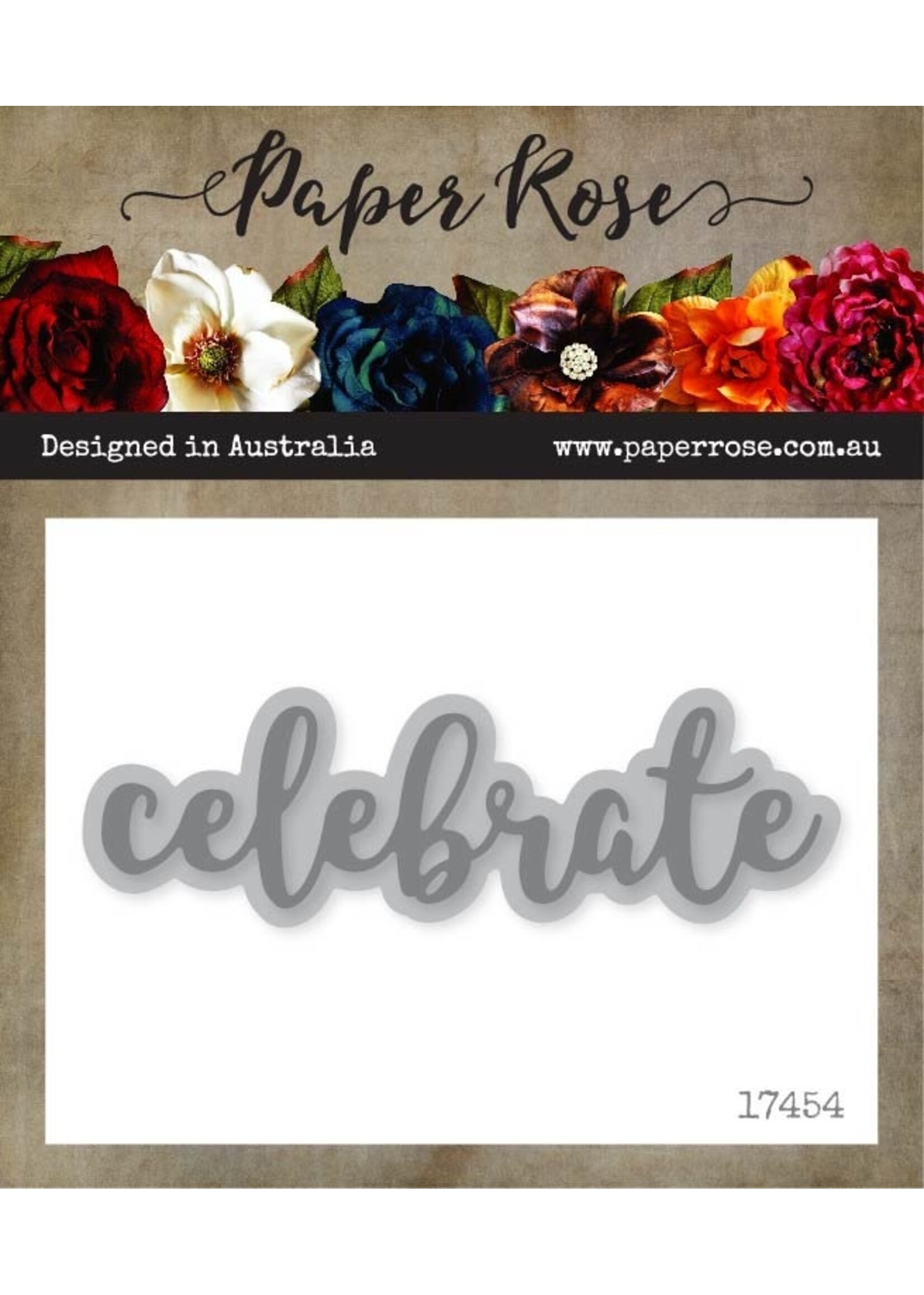 PAPER ROSE -3PL Celebrate Layered Die