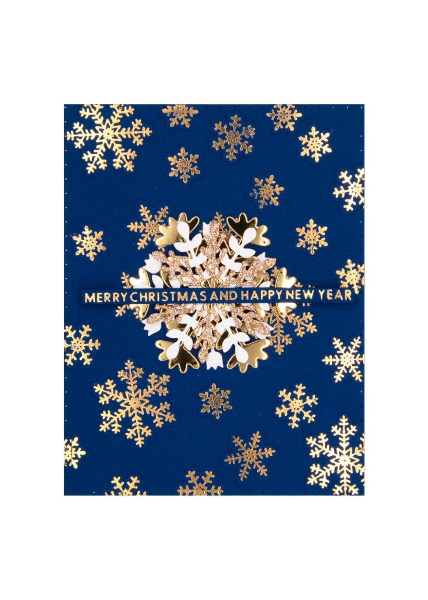 SPELLBINDERS PAPERCRAFTS, INC Hot Foil Plate - Glimmering Snowflakes