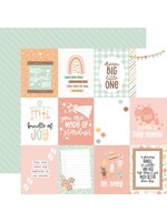 ECHO PARK PAPER COMPANY Our Baby Girl - 3x4 Journaling Cards