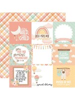 ECHO PARK PAPER COMPANY Our Baby Girl - 4x4 Journaling Cards