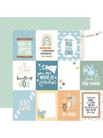 ECHO PARK PAPER COMPANY Our Baby Boy - 3x4 Journaling Cards
