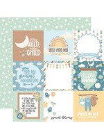 ECHO PARK PAPER COMPANY Our Baby Boy - 4x4 Journaling Cards