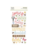 SIMPLE STORIES Simple Vintage Spring Garden Foam Stickers
