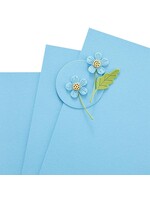SPELLBINDERS PAPERCRAFTS, INC Color Essentials Cardstock 8.5 x 11 - Island Blue