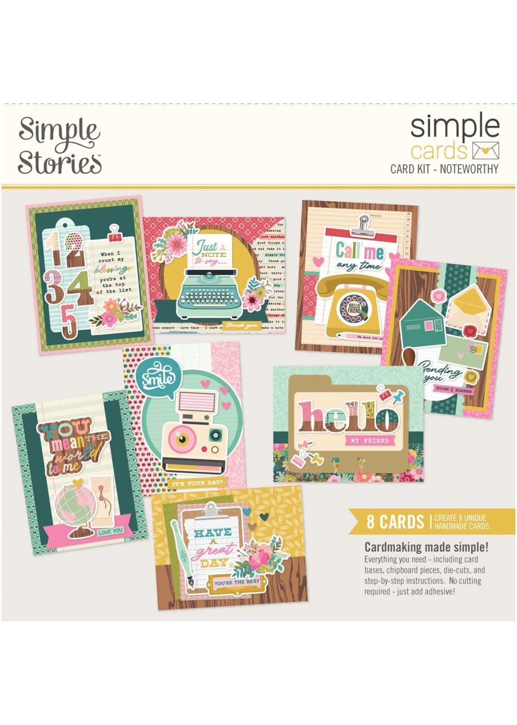 SIMPLE STORIES Noteworthy Card Kit