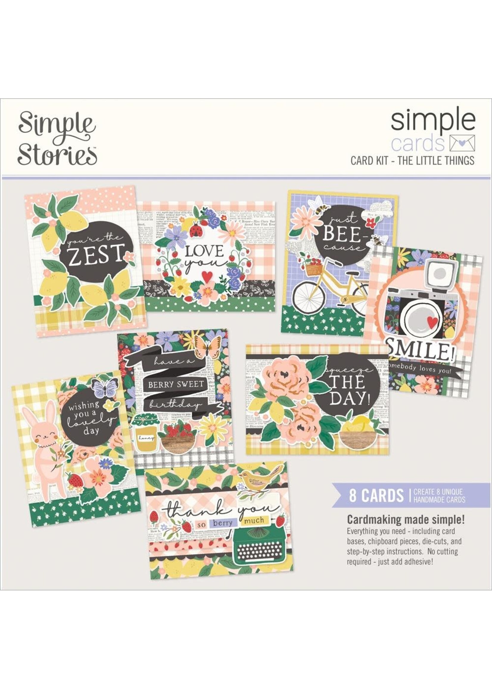 SIMPLE STORIES Little Things Card Kit