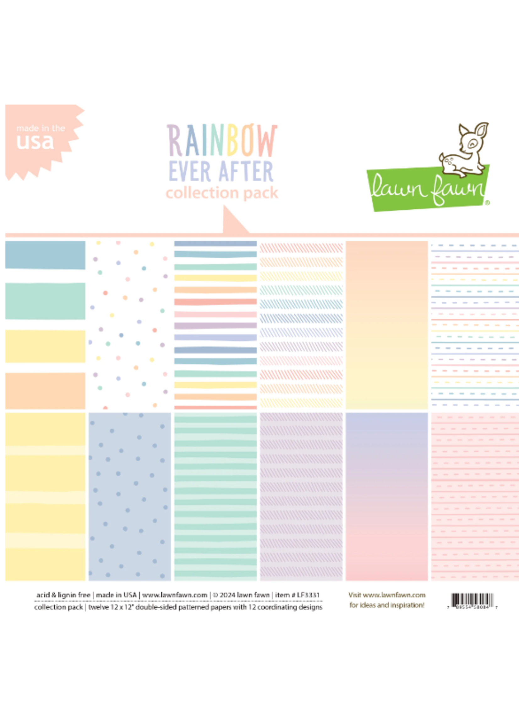 LAWN FAWN Rainbow Ever After - Collection Pack