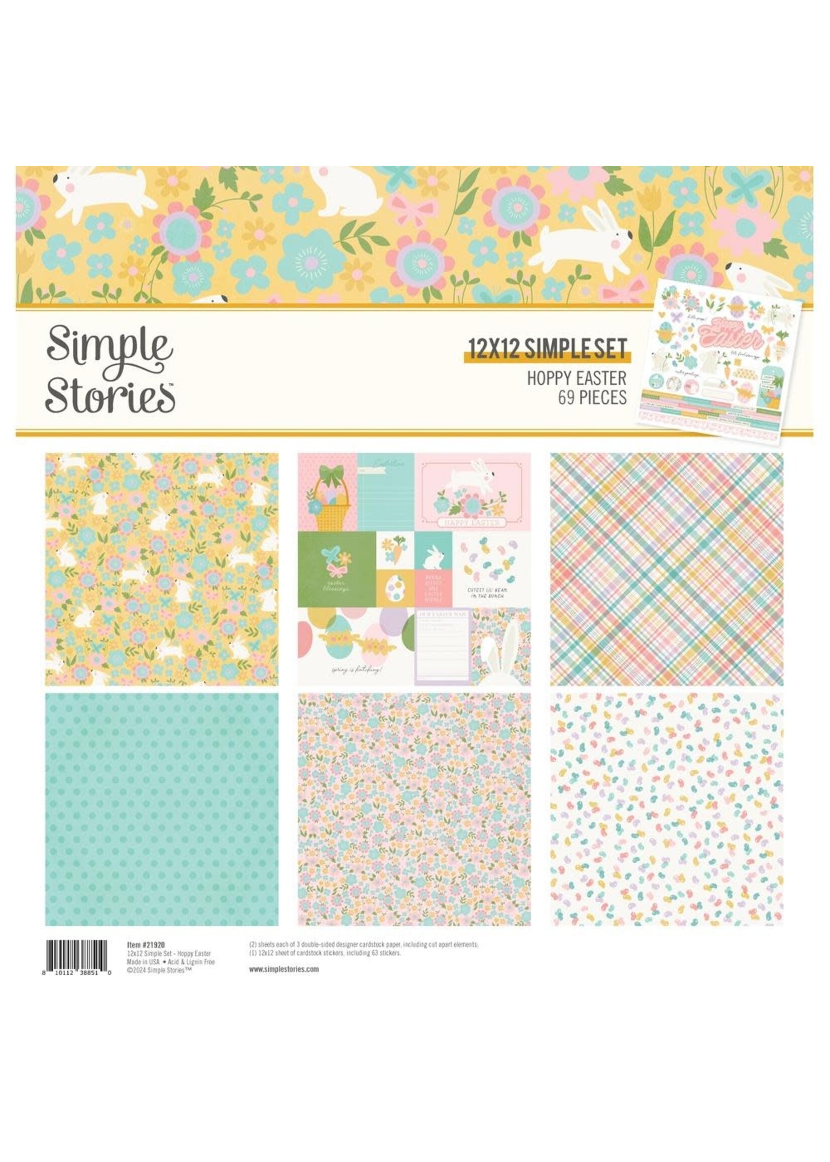 SIMPLE STORIES Hoppy Easter Collection Kit