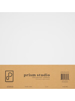 Prism Studio 12X12 Whole Spectrum Smooth Cardstock, 80lb, Simply White (25 Sheets)
