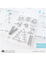 Mama Elephant Decorate the Tree Stamp & Die