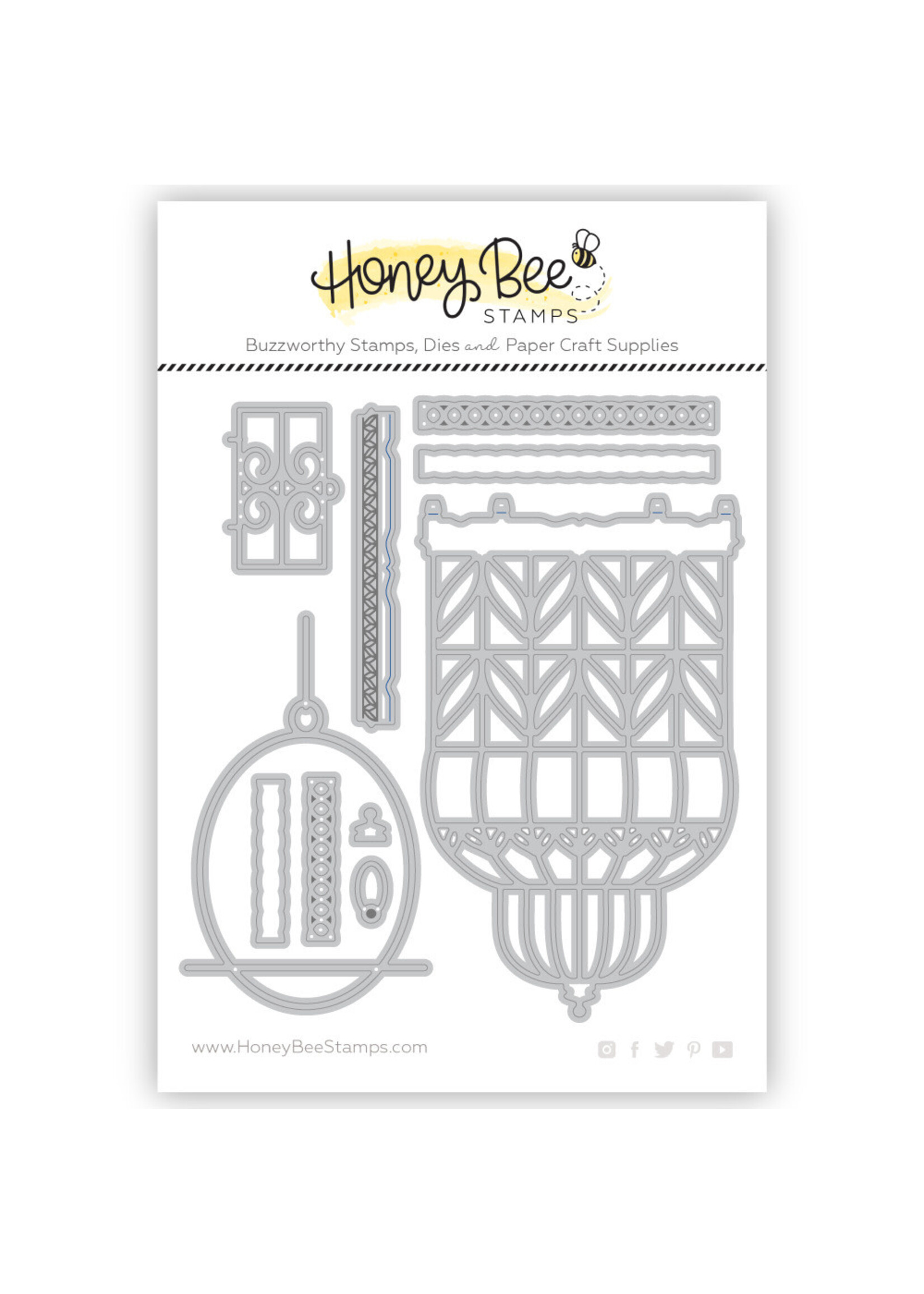 Honey Bee Stamps Lovely Layers: Bird Cage