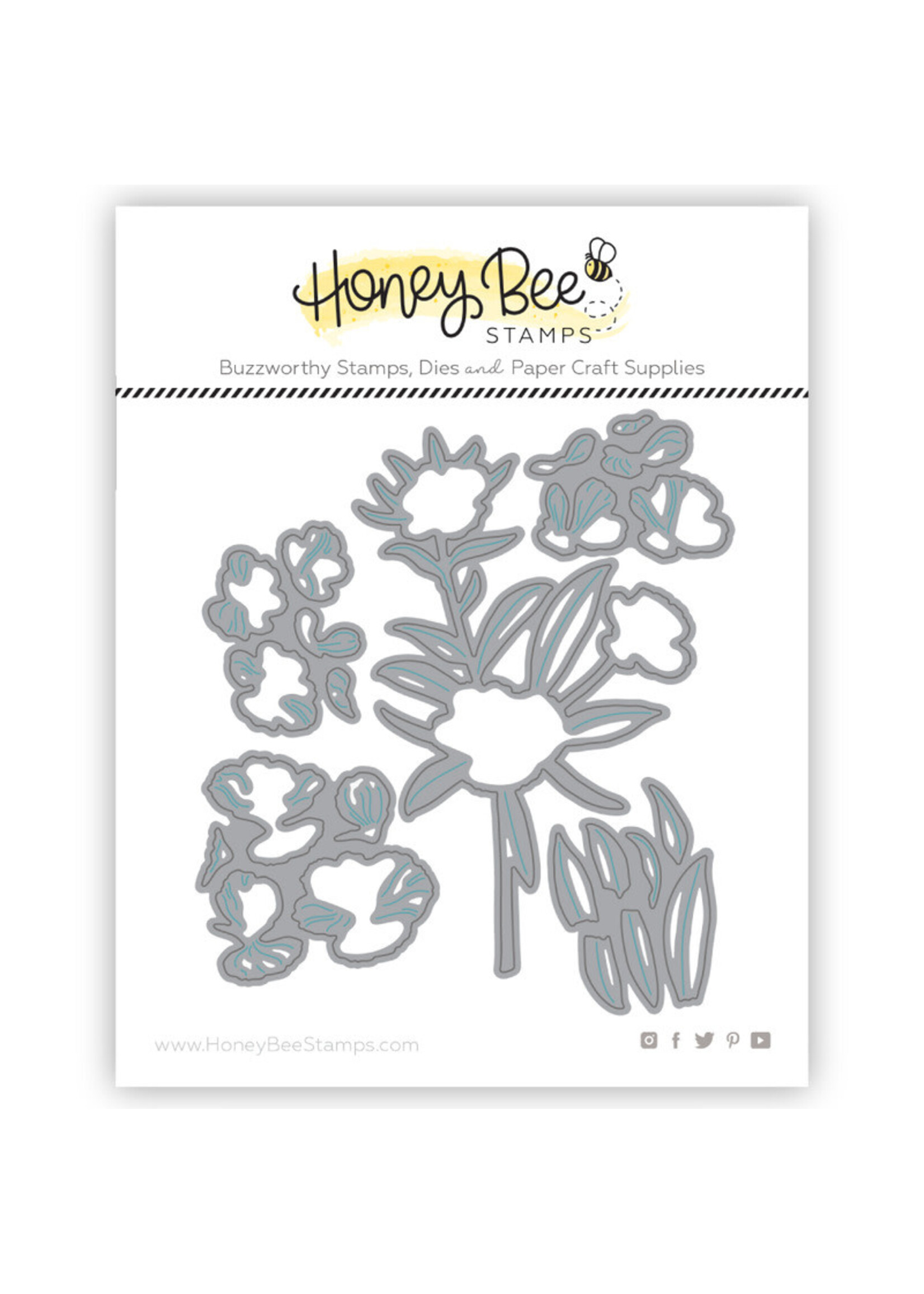 Honey Bee Stamps Lovely Layers: Dianthus