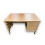 2 Drawers Wooden Desk