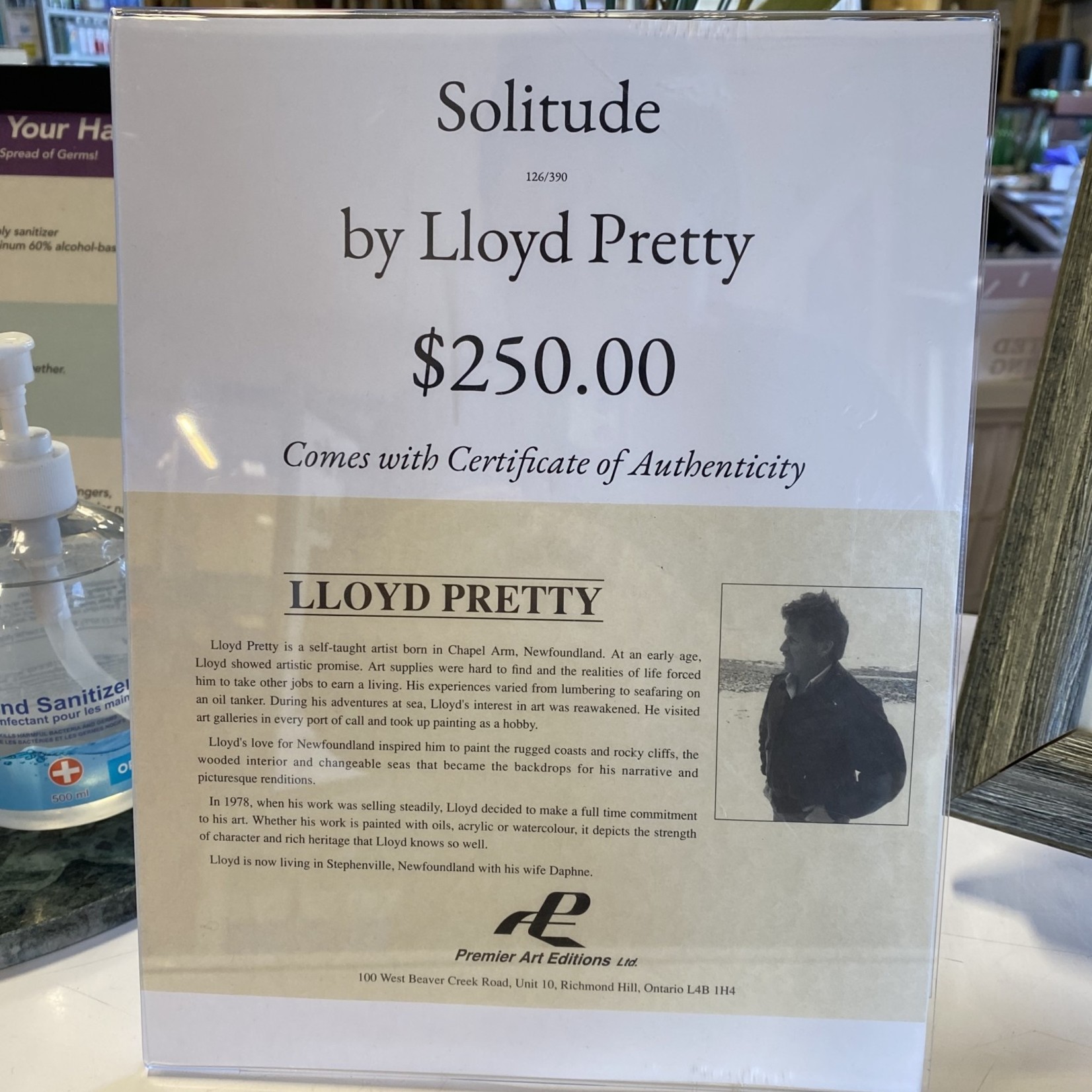 Solitude By Lloyd Pretty