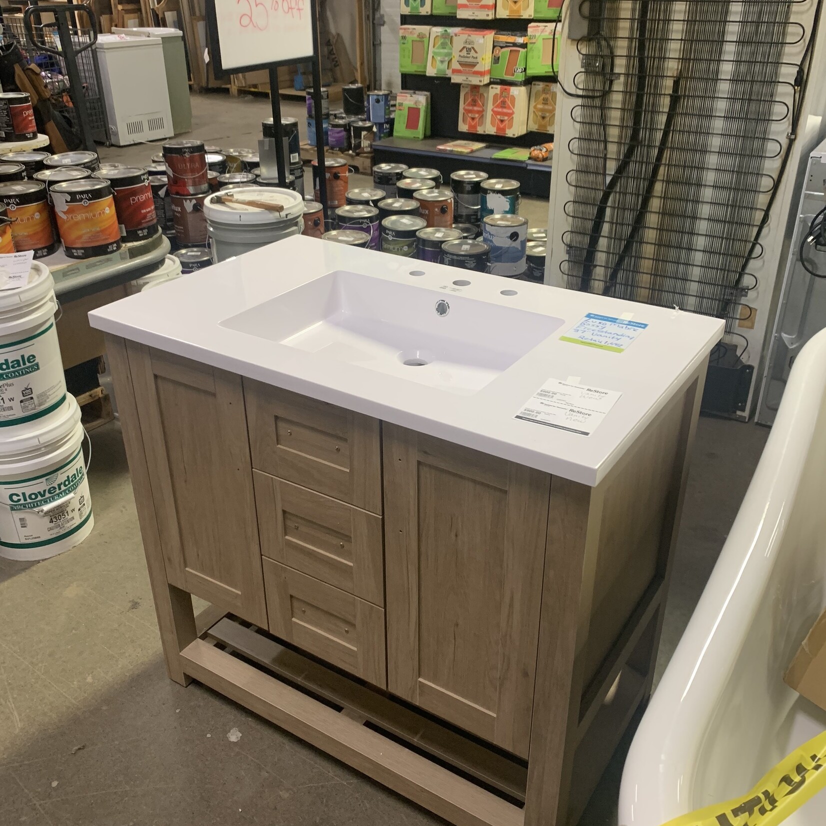 Freestanding 37" Vanity