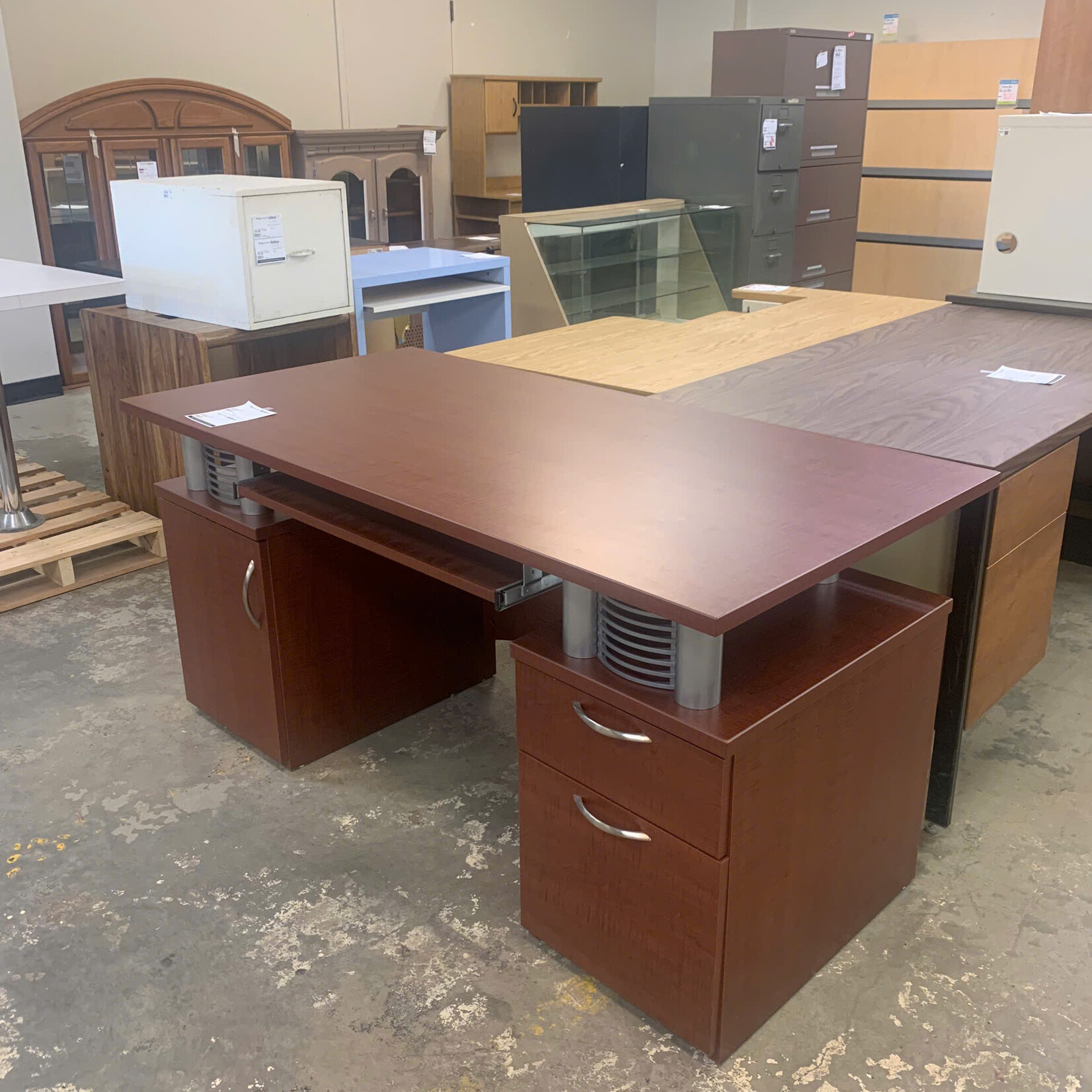 Brown Desk