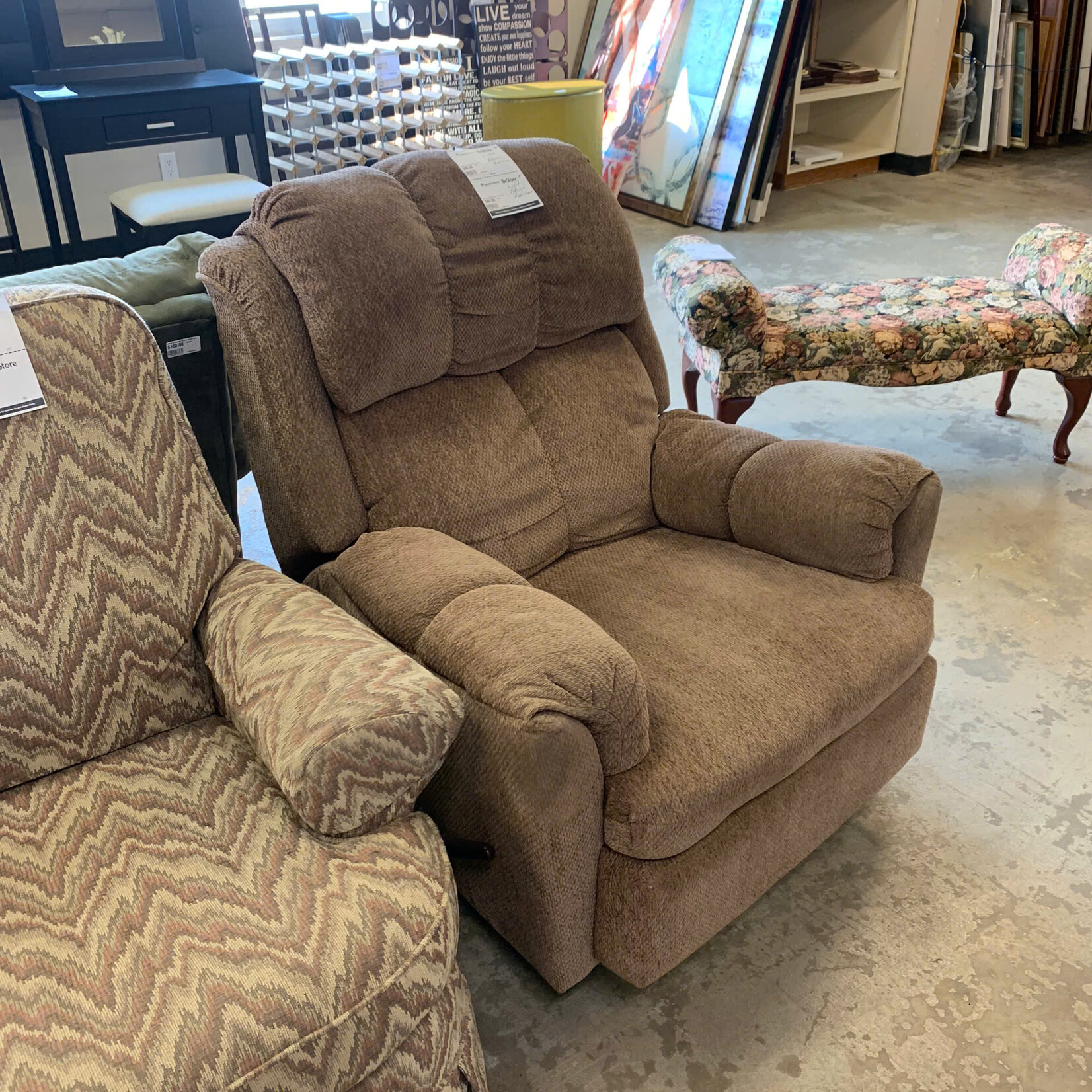 Light Brown Recliner