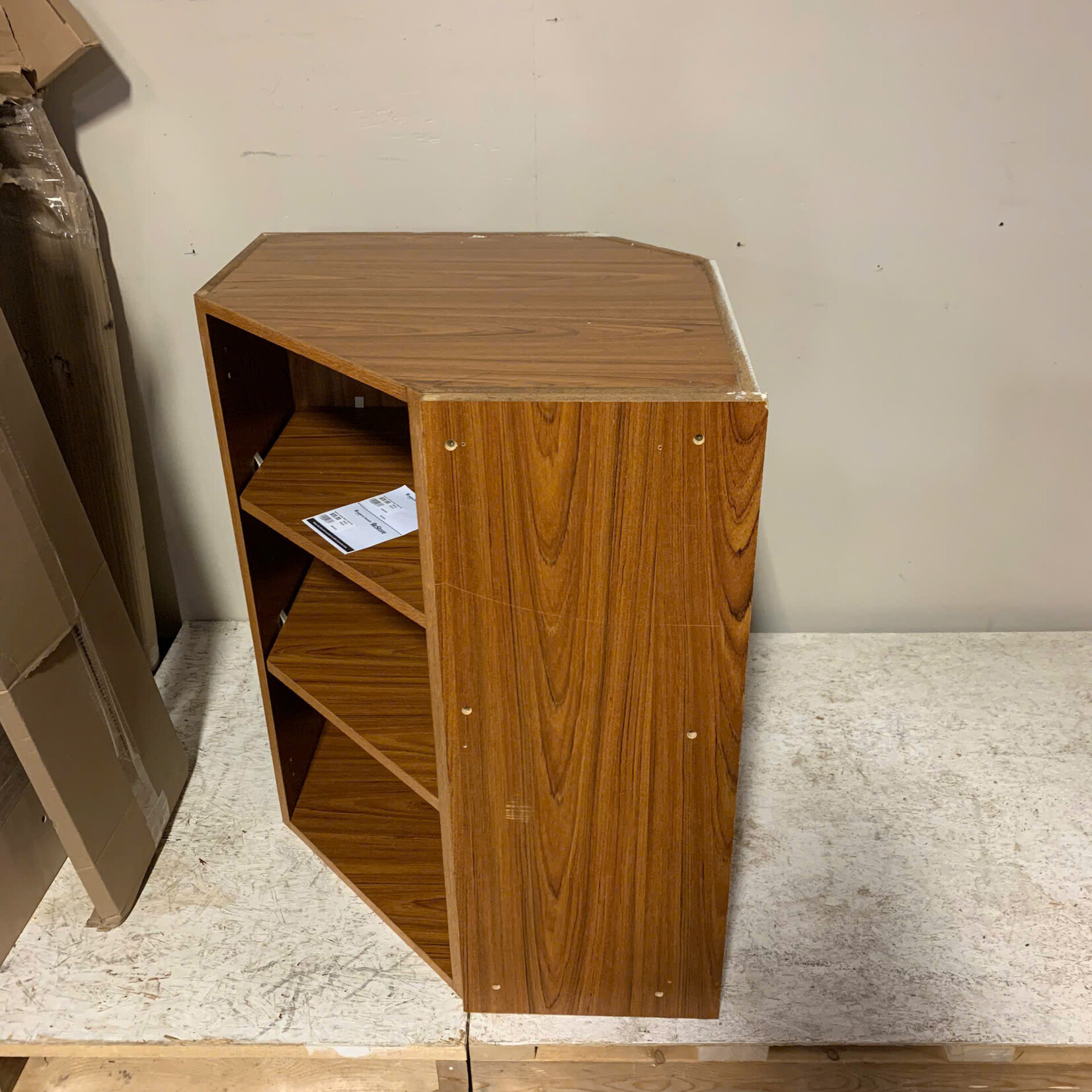 Kitchen Corner Open Cabinet