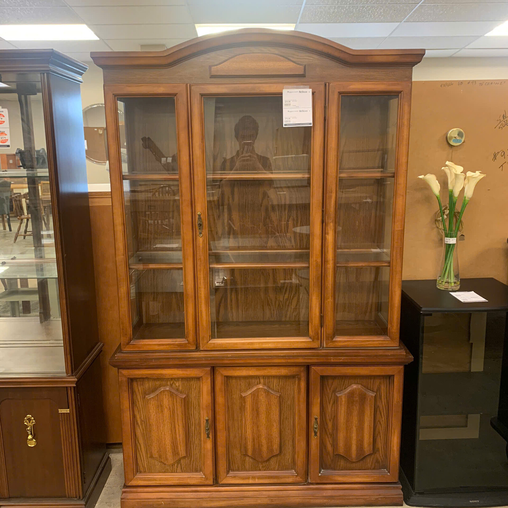 Wooden China Cabinet